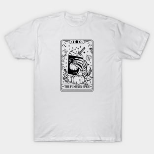 The Pumpkin Spice Tarot Card T-Shirt